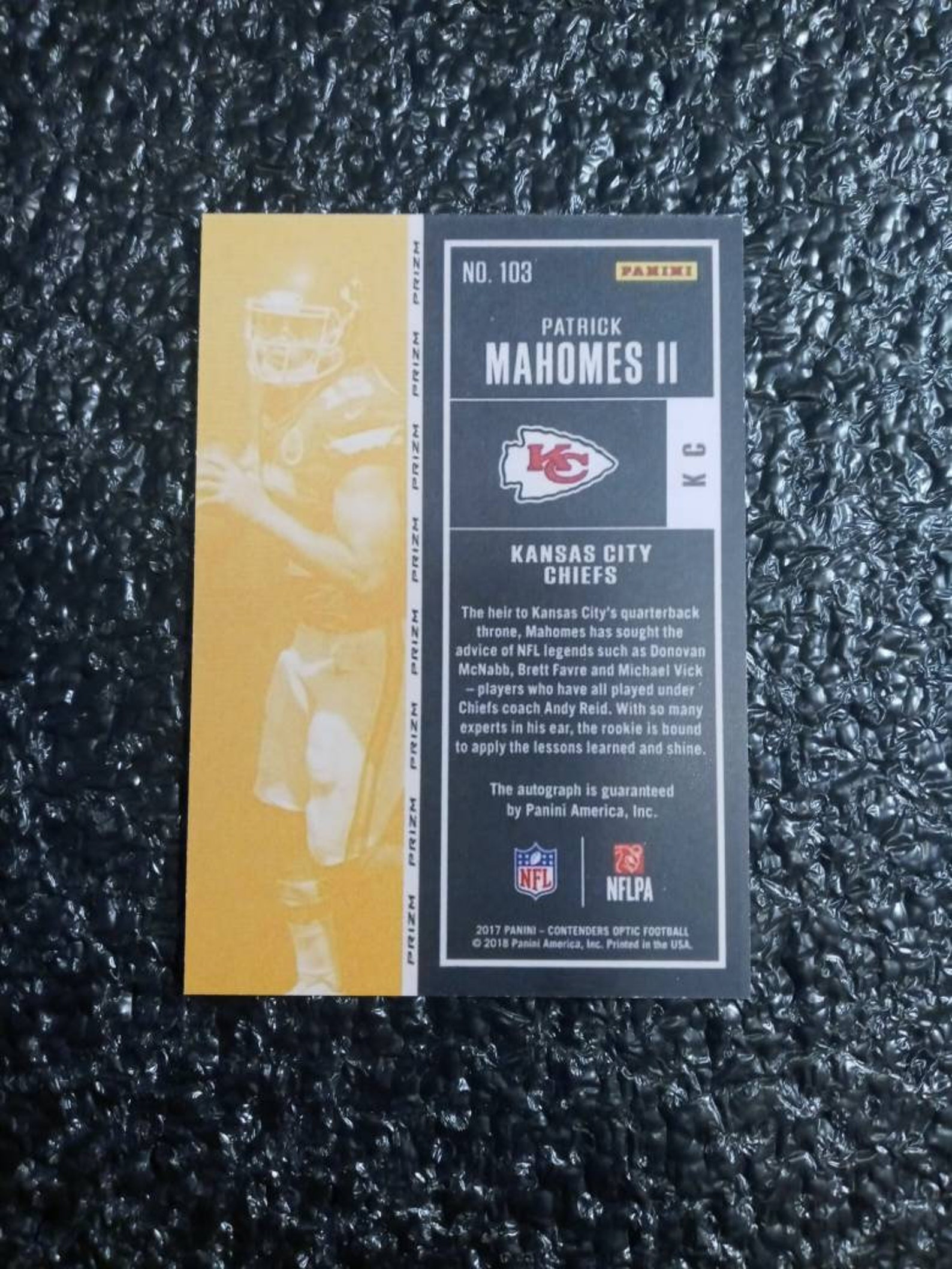 patrick mahomes signed pop