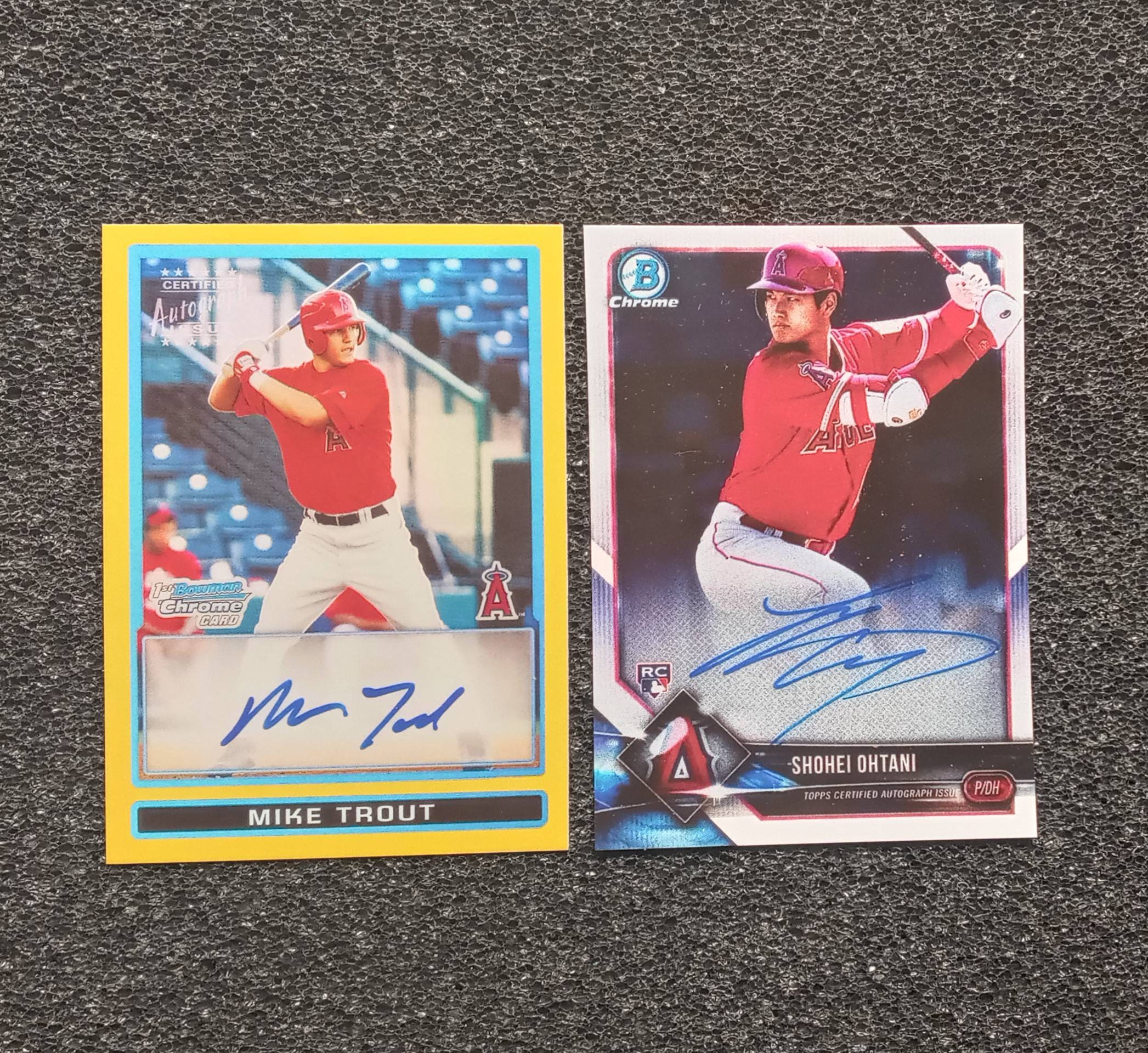 2011 Mike Trout Shohei Ohtani Autograph Rookie Card Lot. - Etsy Israel