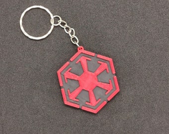 Sith Empire Logo Sign Keyring - Gift - Collectible - SWTOR - KOTOR