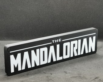 The Mandalorian Logo Sign – Star Wars Fan Collectible