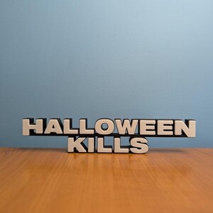 Halloween Movie Logo Schild - Horror - Michael Myers Bild 6