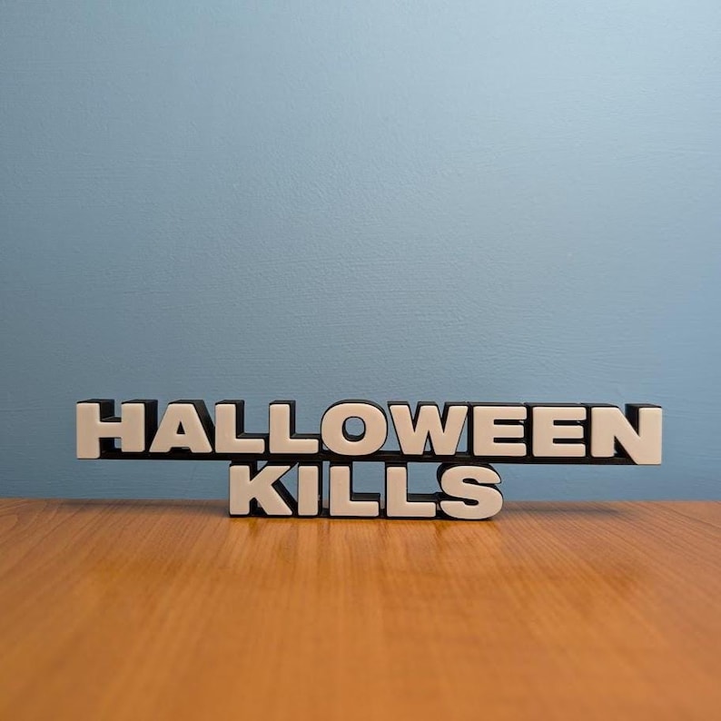 Halloween Movie Logo Schild - Horror - Michael Myers Bild 6