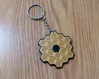 James Webb Space Telescope Keyring - JWST - Art