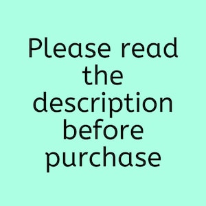 May include: Please read the description before purchase.
