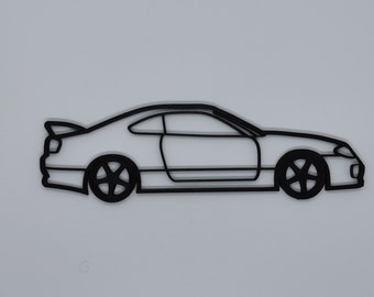 Nissan Silvia Wall Racer! - 3D Printed - Wall Art - Gift