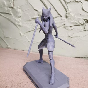 Ahsoka Tano Figure Diorama - Clone Wars - 3D Printed image 4