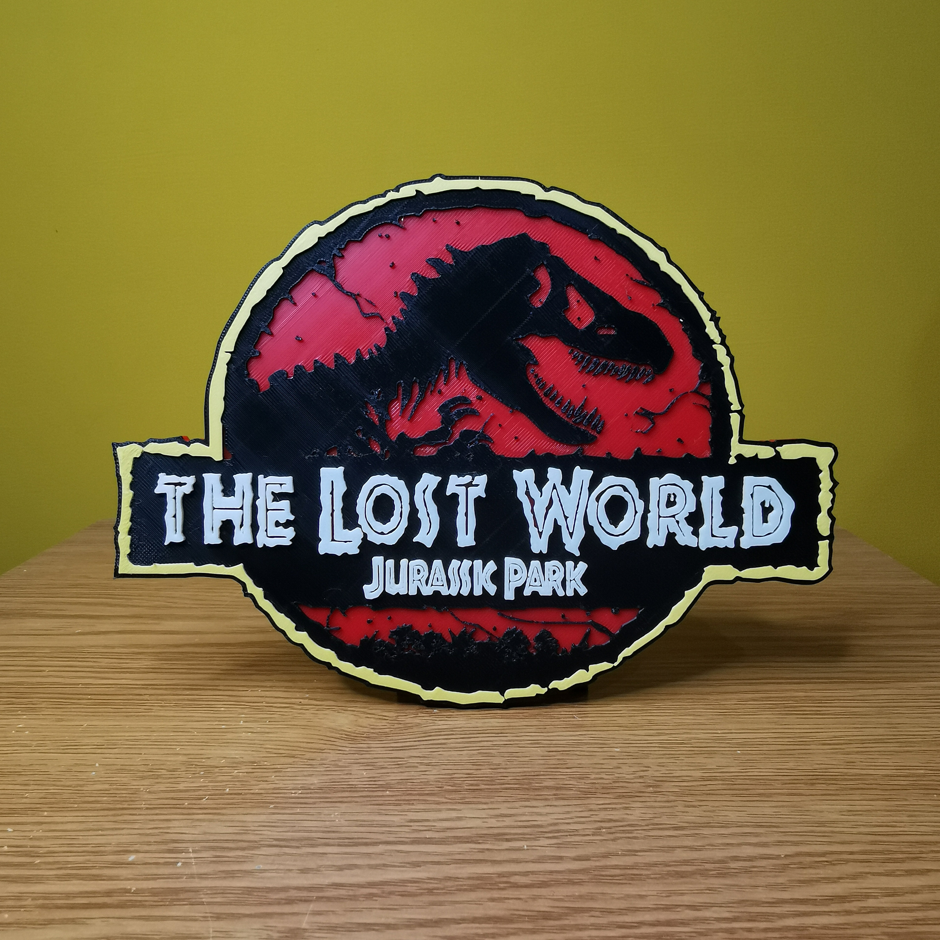 Jurassic Park the Lost World Sign - Classic Movie - Dinosaur