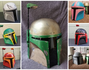 Mandalorian Helmet - Star Wars - Custom - Personalised - Cosplay