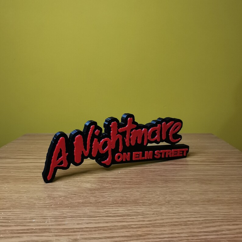 A Nightmare on Elm Street Logo Sign v1 image 2