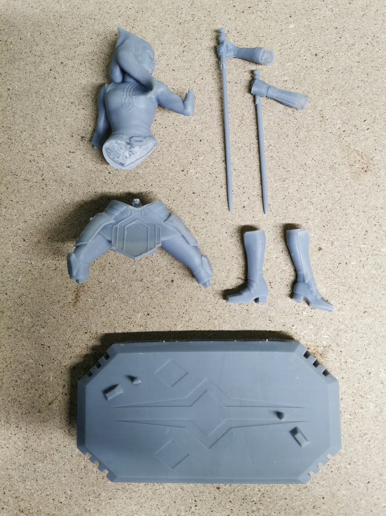 Ahsoka Tano Figure Diorama - Clone Wars - 3D Printed image 10