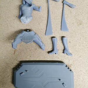 Ahsoka Tano Figure Diorama - Clone Wars - 3D Printed image 9