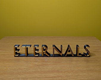 Eternals Freestanding Movie Sign