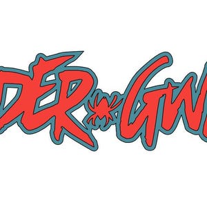 Spider Gwen Comic Sign Logo - 3D Printed - Collectible image 3