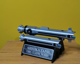 デュアルライトセーバー用ダブルライトセーバーヒルトディスプレイスタンド