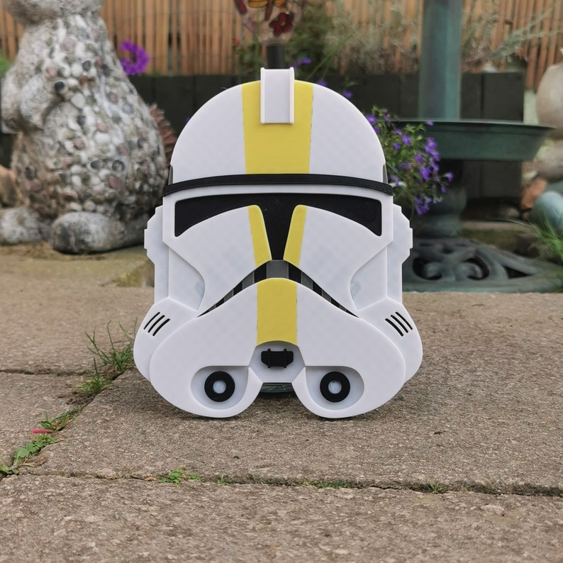 Star Wars ROTS Clone Helmet Wall Art - 3D Printed image 7