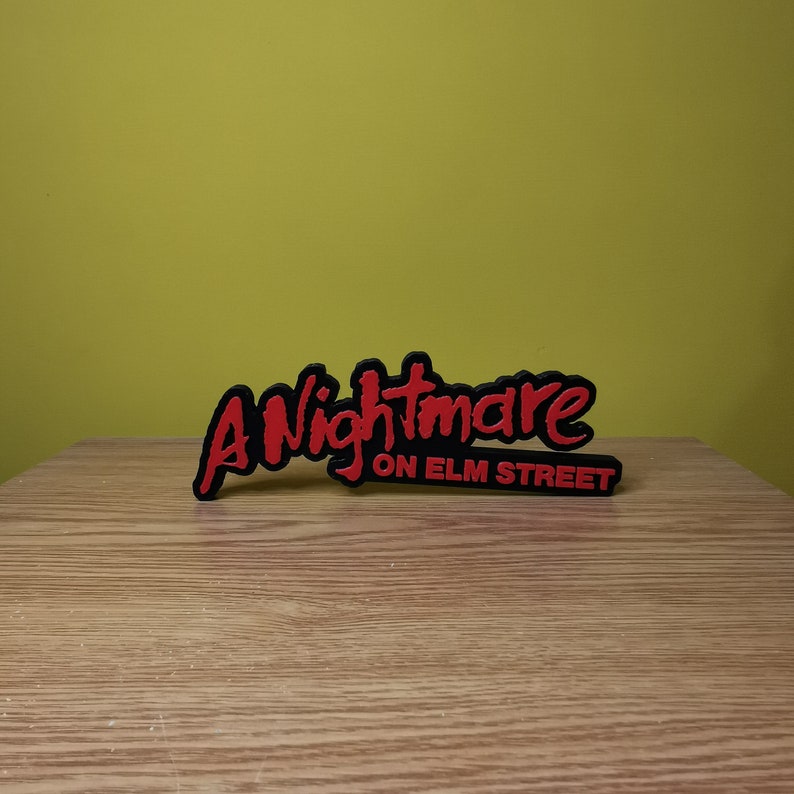 A Nightmare on Elm Street Logo Sign v1 image 5