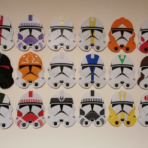 Star Wars ROTS Clone Helmet Wall Art - 3D Printed image 2
