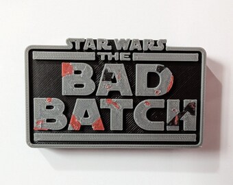 The Bad Batch Magnets - Mini Logo Signs