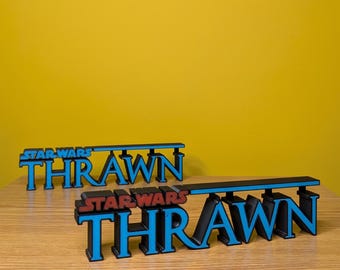 Letrero independiente de Thrawn - Ahsoka - Empire - Star Wars - Chiss