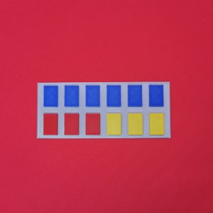 Imperial Rank Bars 3D Printed - Thrawn - Tarkin - Star Wars image 7