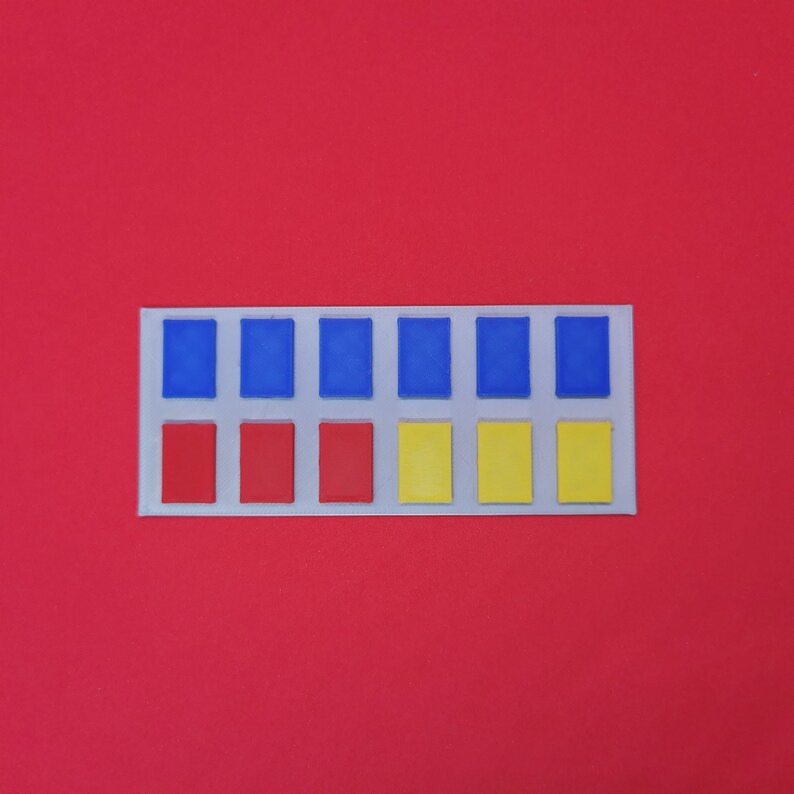 Imperial Rank Bars 3D Printed - Thrawn - Tarkin - Star Wars image 7