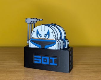 501st Clone Trooper Helmet Coasters - The Clone Wars