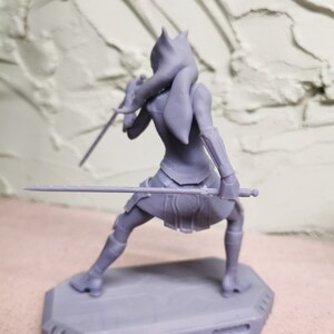 Ahsoka Tano Figure Diorama - Clone Wars - 3D Printed image 8