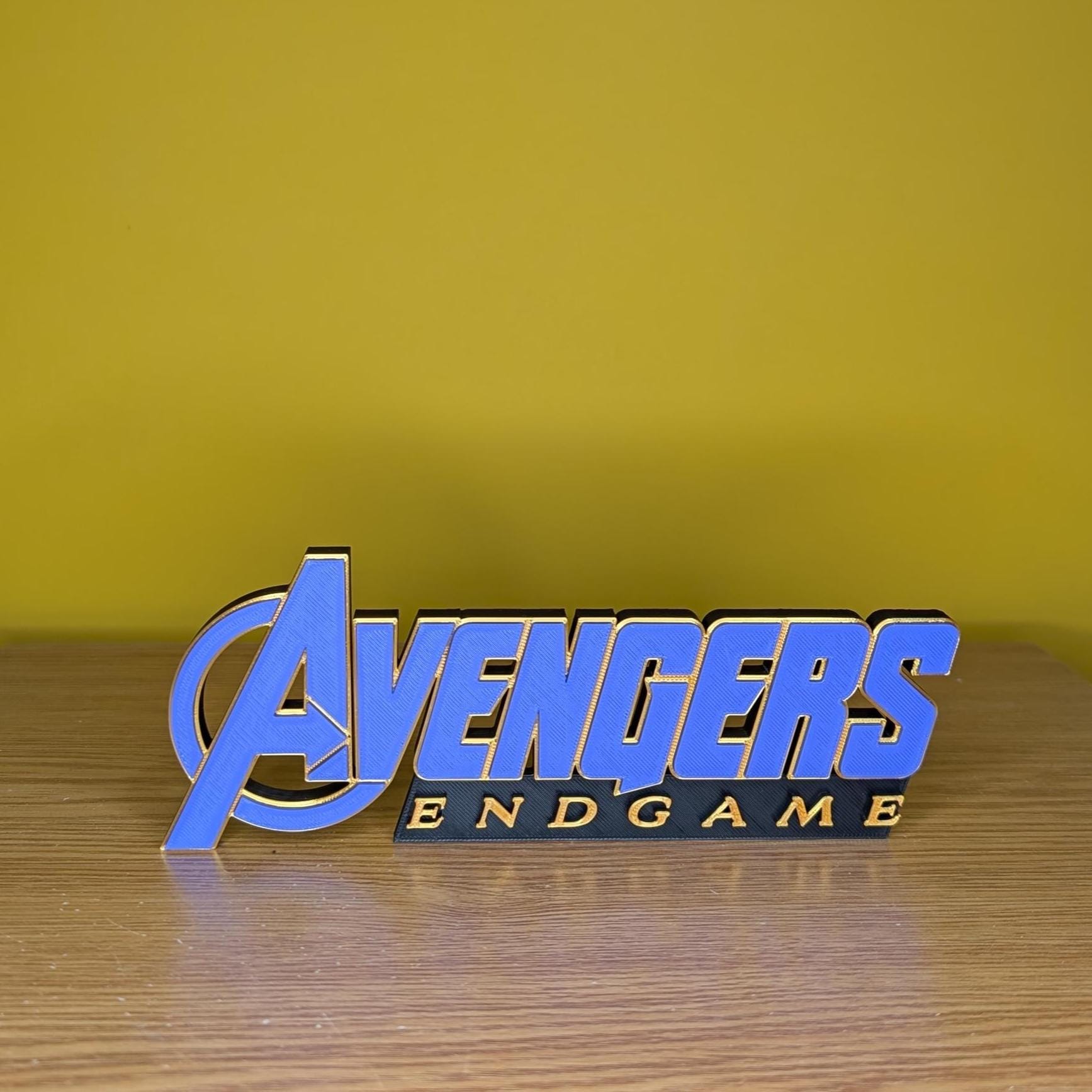 アベンジャーズ エンドゲーム ロゴサイン - マーベル - コミック