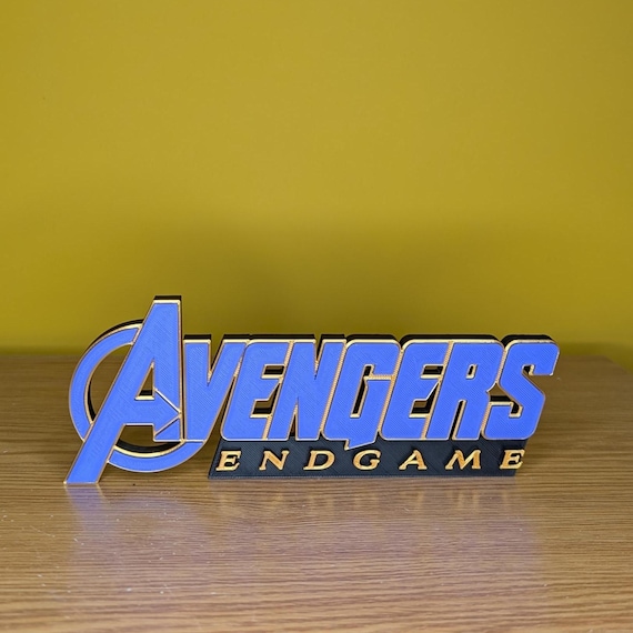 アベンジャーズ エンドゲーム ロゴサイン - マーベル - コミック