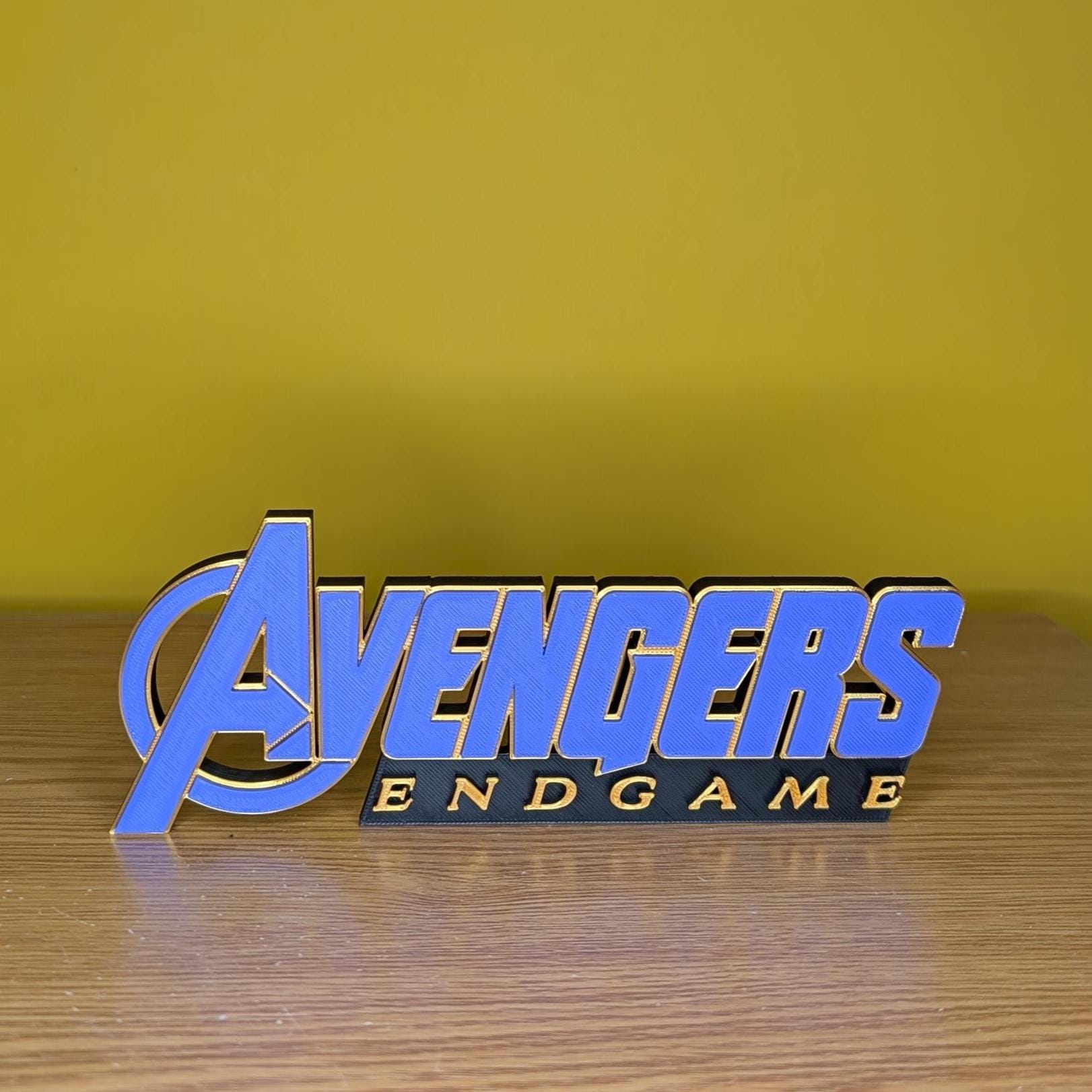 アベンジャーズ エンドゲーム ロゴサイン - マーベル - コミック