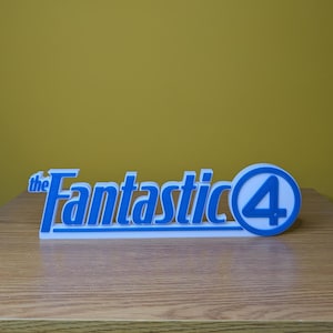 The Fantastic 4 Freestanding Sign