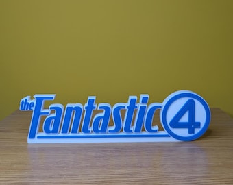 The Fantastic 4 Freestanding Sign