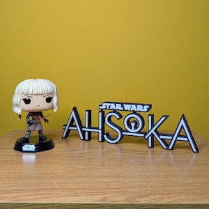 Ahsoka Series Logo Sign - Star Wars - Thrawn - Skywalker - 3D Printed