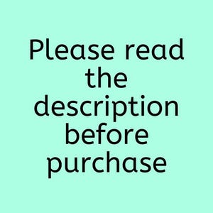 May include: Please read the description before purchase.