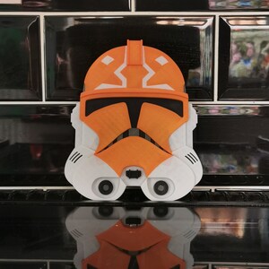 Star Wars ROTS Clone Helmet Wall Art - 3D Printed image 3