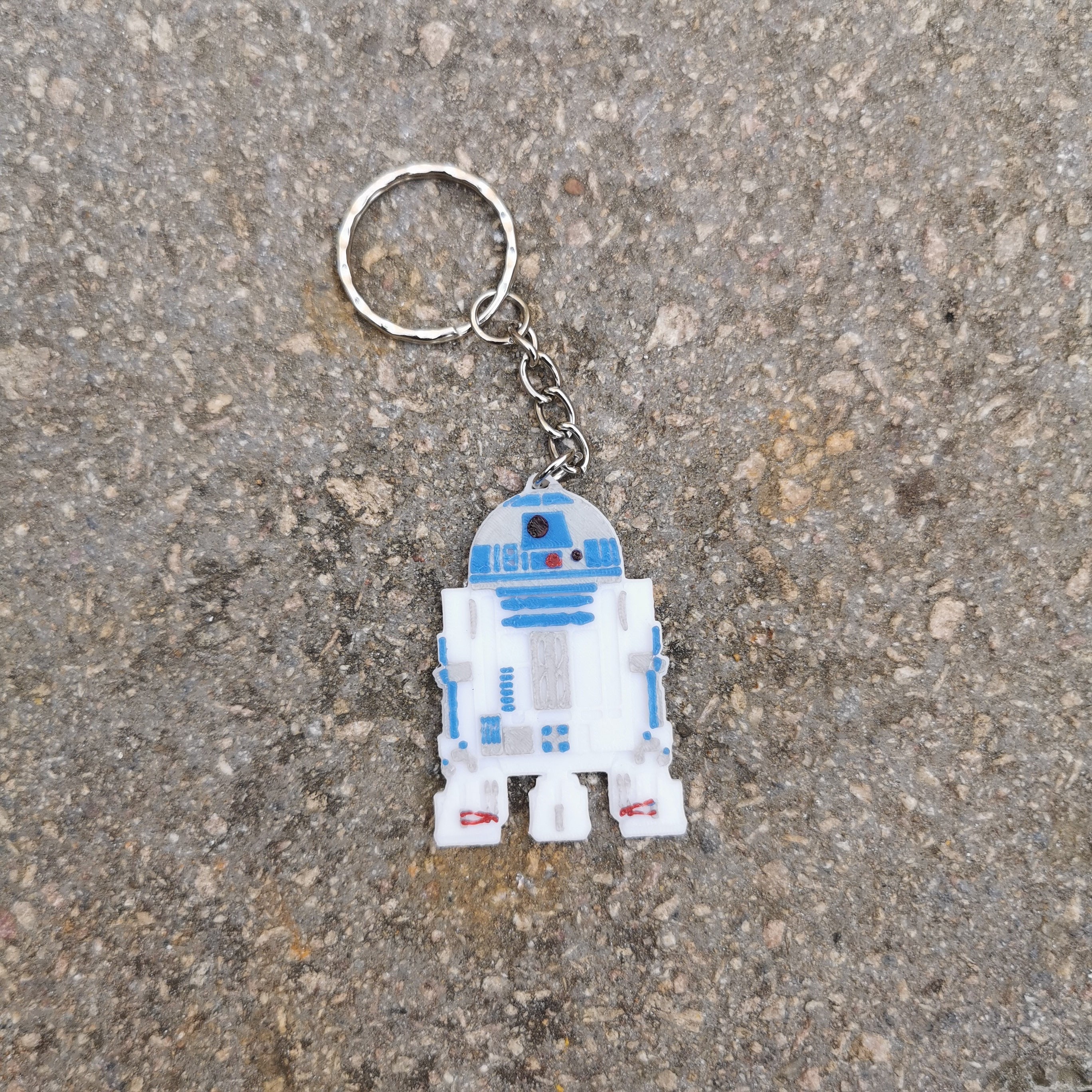 スターウォーズ R2D2 とチョッパードロイド キーリング/キーチェーン