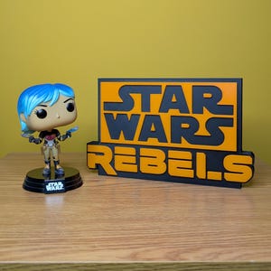 Star Wars Rebels Series Logo Sign - 3D Printed