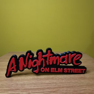 A Nightmare on Elm Street Logo Sign v1