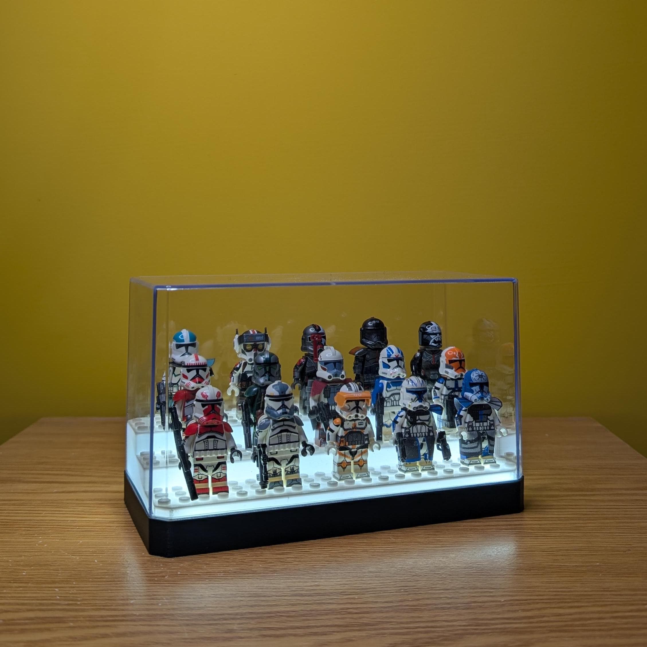 LED Minifigure Display - Custom Design Fits Lego and off Brand ...