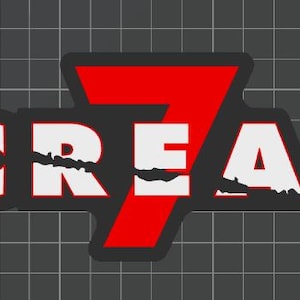 Scream (1-7) Movie Logo Sign - Collectible - 3D Printed image 8