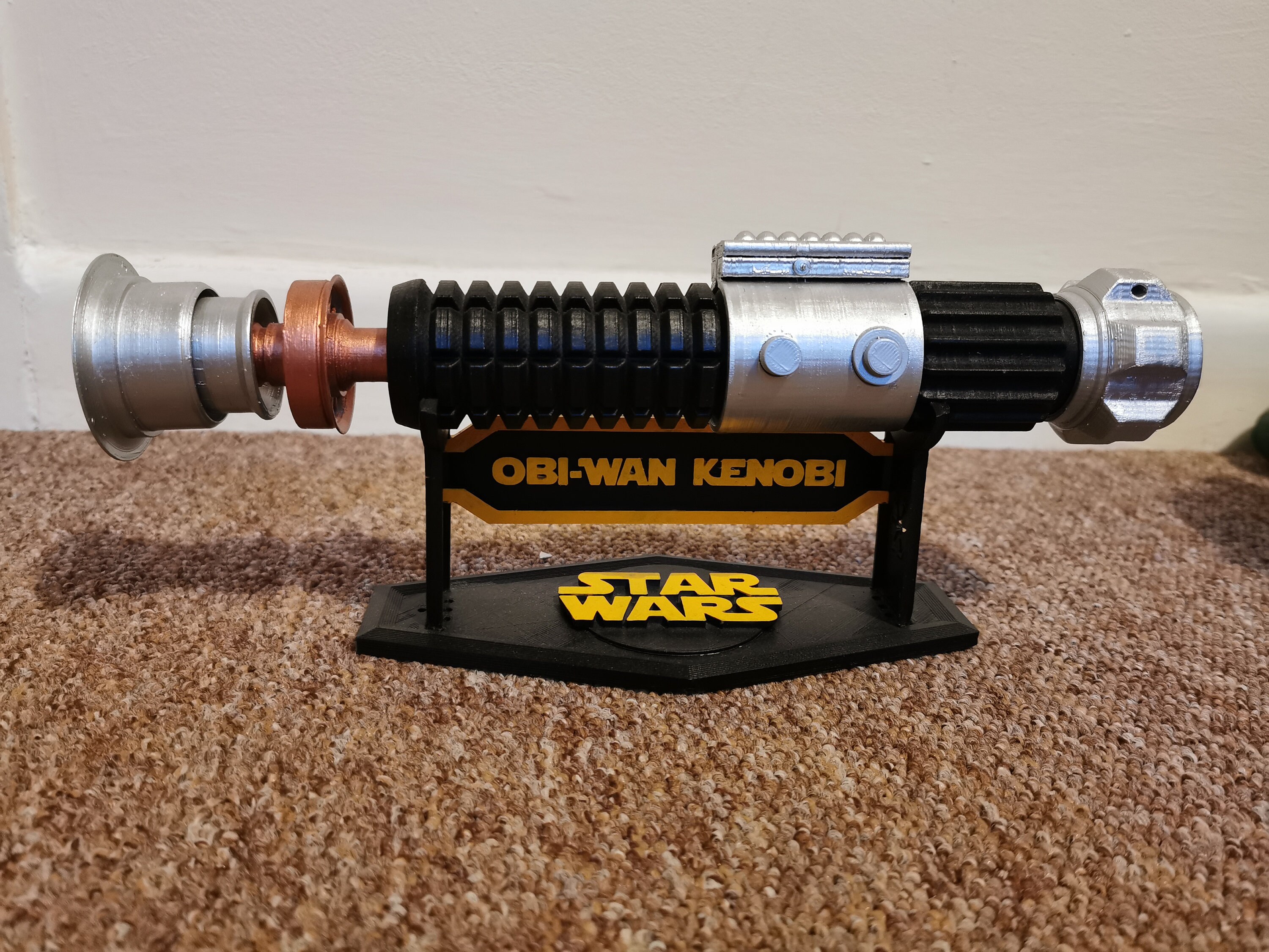 ObiWan Kenobi Lightsaber Star Wars Prop Display model Etsy