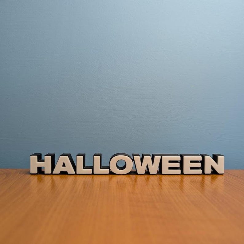 Halloween Movie Logo Schild - Horror - Michael Myers Bild 5
