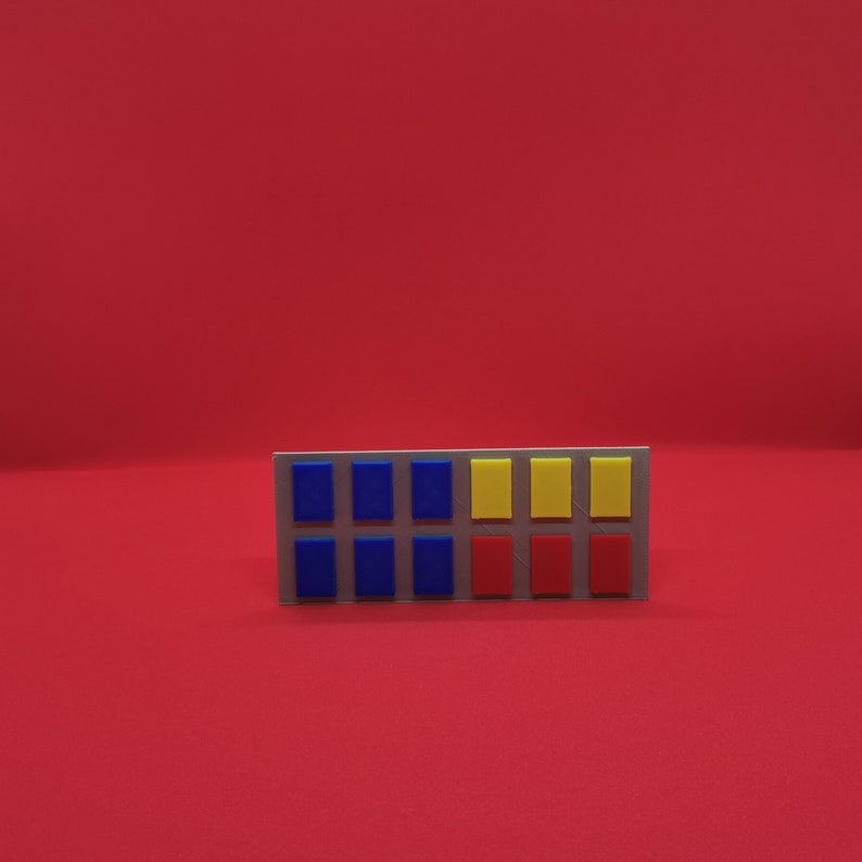 Imperial Rank Bars 3D Printed - Thrawn - Tarkin - Star Wars image 4