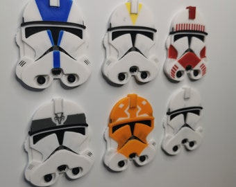 Clone Trooper-helmmagneet: Star Wars-fanart