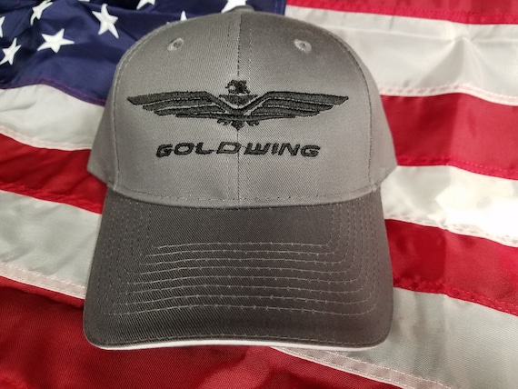 Goldwing Embroidered Cap Charcoal Gray 
