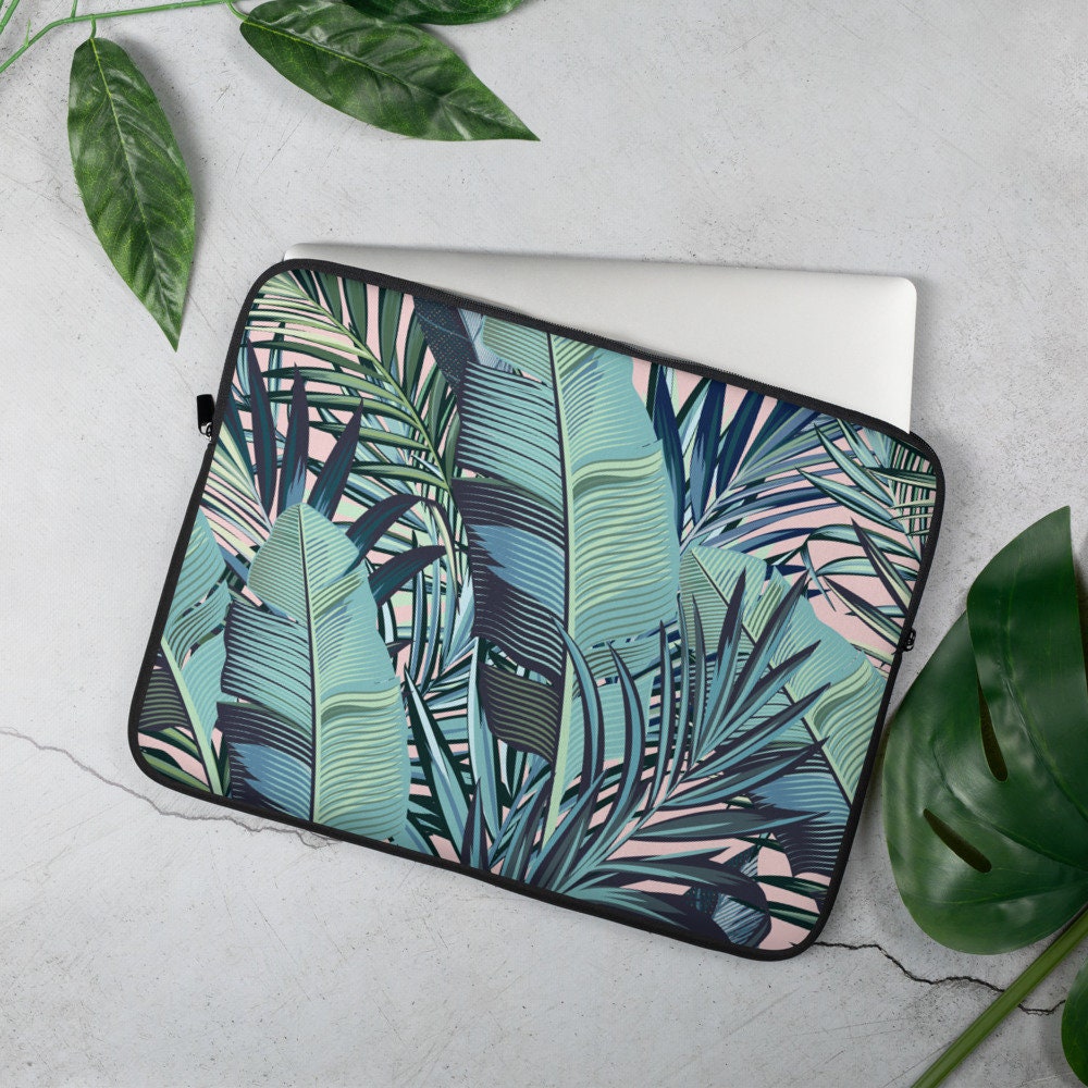 Hyfant Funda Para Portátil De 13 A 14 Pulgadas Con Soporte De Piel