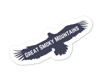 Great Smoky Mountains - Tennessee Sticker - Smokies Decal