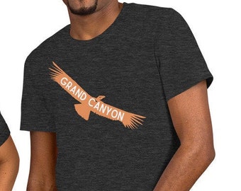Grand Canyon Condor - Short-Sleeve Unisex T-Shirt - Multiple Colors Available