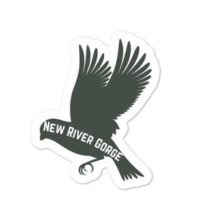 New River Gorge - Warbler Decal - West Virginia travel decal