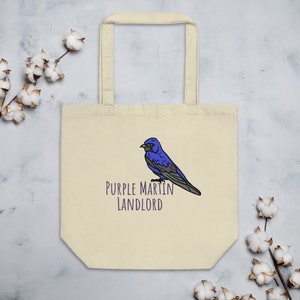 Purple Martin Landlord Eco Tote Bag